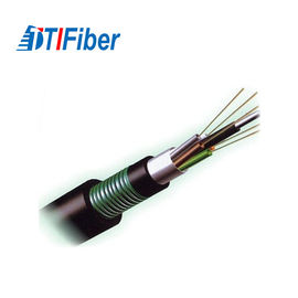 De gepantserde Kabel GYTA53 4 8 12 24 van Vezel Optische Ethernet 48 96 Kern Vastgelopen Losse Buis