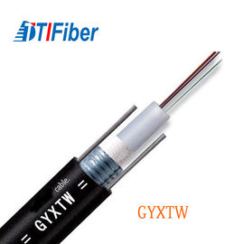 Van de de Buisvezel van GYXTW Uni Kabel 12 van Ethernet Optische Kern Enige Wijze voor Telecommunicatie