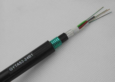 Openluchtgyta53-Vezel Optische Kabel met Golfstaal Gepantserde Band