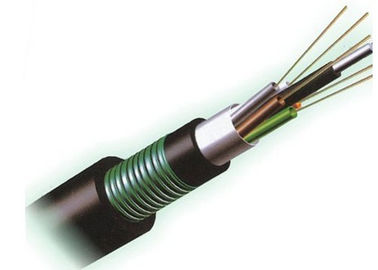 Openluchtgyta53-Vezel Optische Kabel met Golfstaal Gepantserde Band