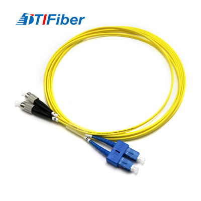 FC/UPC - SC/UPC-Singlemode Simplex Duplexlszh de Vezel Optische Verbindingsdraad van Vezel Optische Patchcord SM
