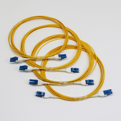 LC Uniboot Zip Cod Singlemode G657.A1 BendInsensitive Duplex 2mm LSZH Low Loss 0,15dB Fiber Patch Cord
