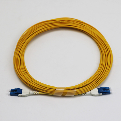 LC Uniboot Zip Cod Singlemode G657.A1 BendInsensitive Duplex 2mm LSZH Low Loss 0,15dB Fiber Patch Cord
