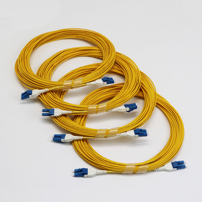 Uniboot LC Fiber Jumper 1M LC UPC naar LC UPC Single-mode G657.A1 BendInsensitive 2mm LSZH Low Loss 0.15dB Fiber Patch Cord