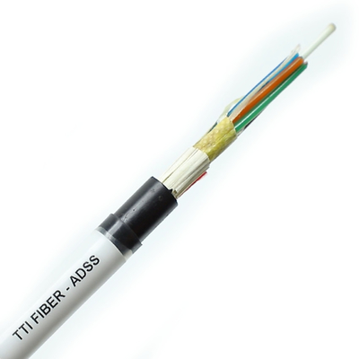 FTTH FTTX Outdoor ADSS Single Sheath Double Sheath Span 8F 12F 24F 48F Glasvezelkabel