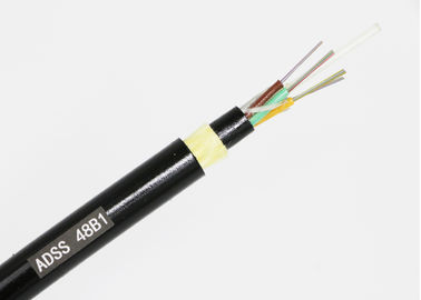 Van de Vezel Optische Ethernet van ADSS niet Gepantserde de Kabel Multimode Openlucht met Enige Schede