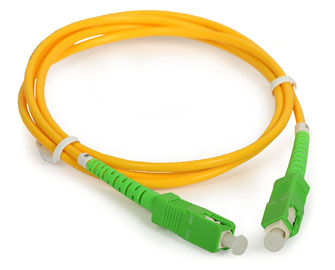 CATV-netwerk SC / APC glasvezel patch kabel met G657A glasvezel