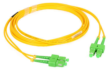 CATV-netwerk SC / APC glasvezel patch kabel met G657A glasvezel