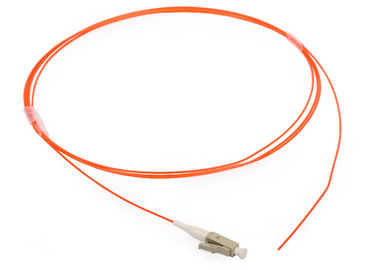 De Vezel Optische Vlecht van LC Mulitimode met Oranje Kabel/Aqua-Kabel