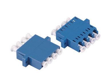 LC OM3 Quad-optische vezeladapter voor optisch LAN Blauw / Beige / Aqua