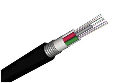 PE de kabel van de Jasjegyta optische vezel met Lid van de Staal het Centrale Sterkte