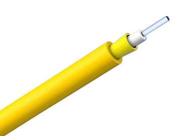 Simplex Binnenvezel Optische Kabel voor Geel Telecommunicatienetwerk,