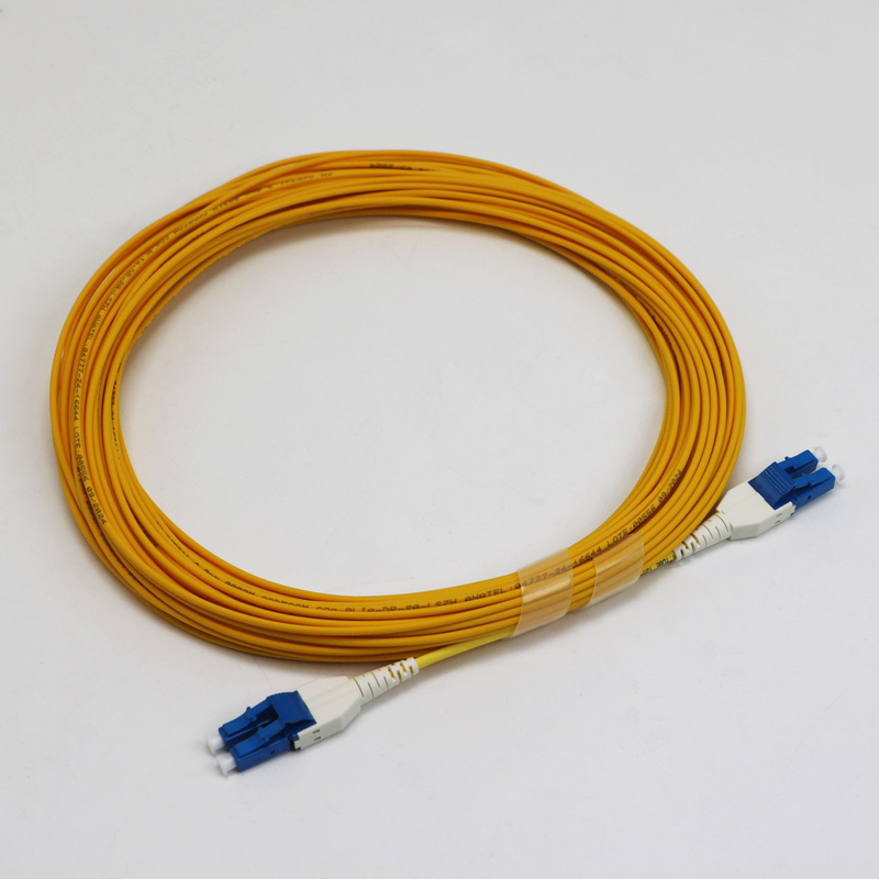 Uniboot LC Fiber Jumper 1M LC UPC naar LC UPC Single-mode G657.A1 BendInsensitive 2mm LSZH Low Loss 0.15dB Fiber Patch Cord