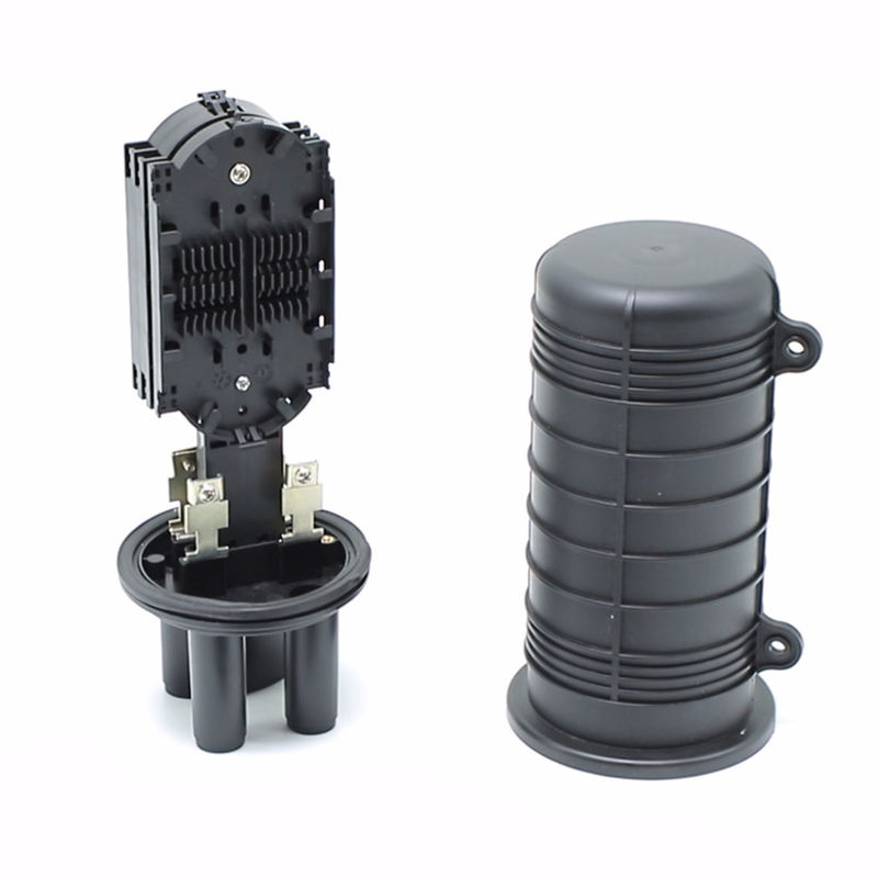 Zwarte vezel splitsing sluiting