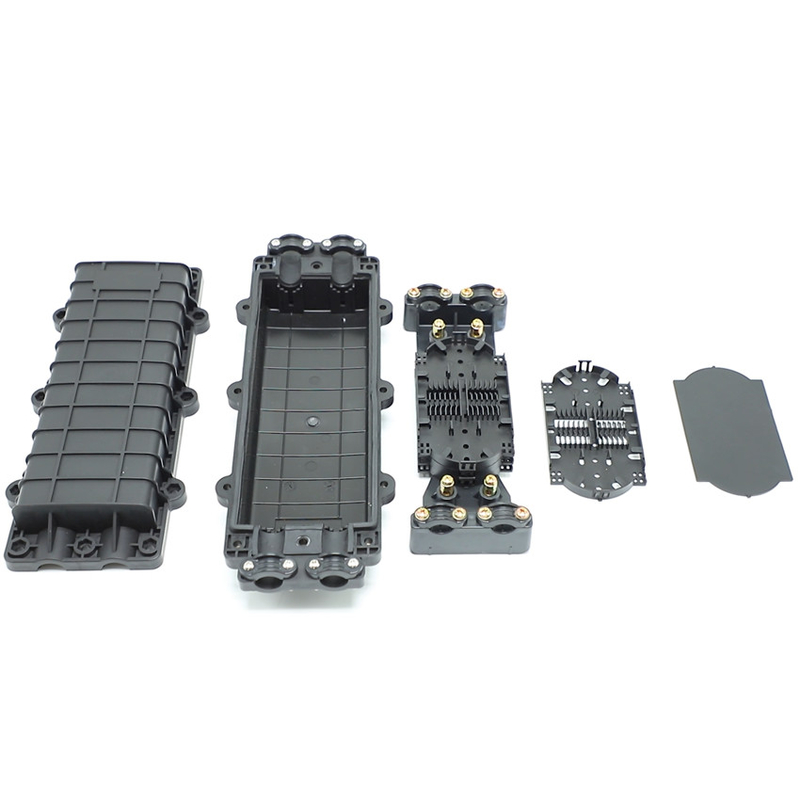 In-line type 12 24 48 72 96 Core type met stand 2 in 2 uit 3 in 3 uit glasvezel splice sluiting voor verbinding